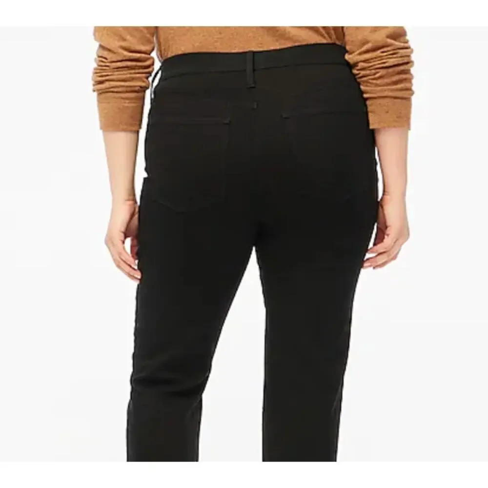 J Crew Essential Straight Jeans 31 31P P31 Black Denim NWT Crop BT024 J.Crew